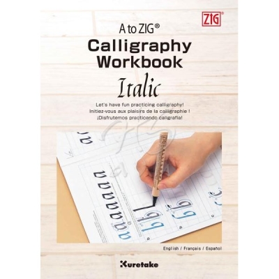 A to Zig Calligraphy Idea Workbook Italic INWB 201-801