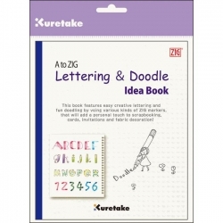 A to Zig Calligraphy Lettering & Doodle Idea Kaligrafi Kitabı - 3
