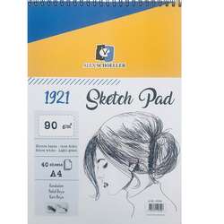 Alex Schoeller - Alex Schoeller 1921 Sketch Pad A4 90g 40 Yaprak 0526