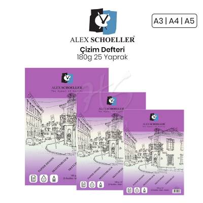 Alex Schoeller Çizim Defteri 180g 25 Yaprak