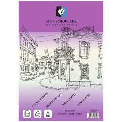 Alex Schoeller - Alex Schoeller Çizim Defteri 180g 25 Yaprak A4 (1)