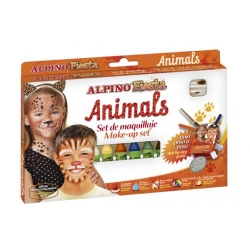 Alpino - Alpino Fiesta Animals Make up Set Yüz Boyama Seti