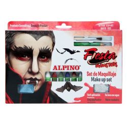 Alpino - Alpino Fiesta Monsters Make Up Set Yüz Boyama Seti 6lı