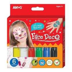 Amos - Amos Face Deco Yüz Boyası 6lı