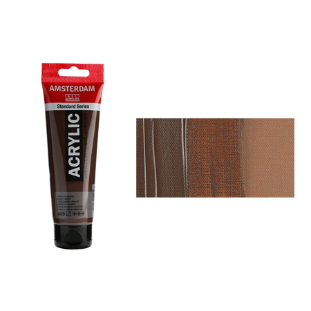 Amsterdam Akrilik Boya 120ml 409 Burnt Umber
