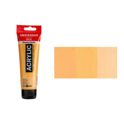 Amsterdam Akrilik Boya 120ml 253 Gold Yellow