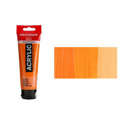 Amsterdam - Amsterdam Akrilik Boya 120ml 276 Orange Azo