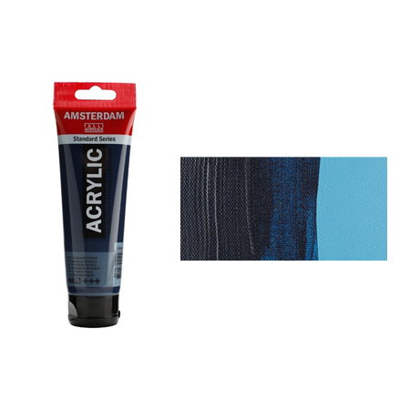Amsterdam Akrilik Boya 120ml 566 Prussian Blue Phthalo