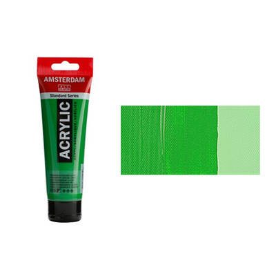 Amsterdam Akrilik Boya 120ml 618 Permanent Green Light