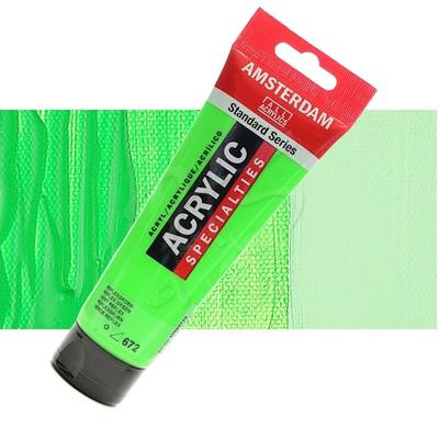 Amsterdam Fosforlu Akrilik Boya 120ml 672 Reflex Green