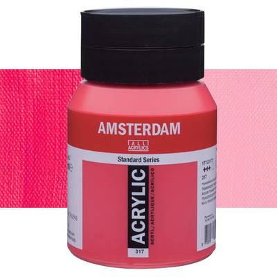 Amsterdam Akrilik Boya 500ml 385 Quinacridone Rose Light