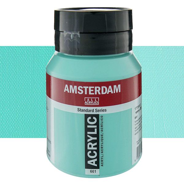 Amsterdam Akrilik Boya 500ml 619 Permanent Green Deep