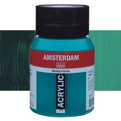 Amsterdam Akrilik Boya 500ml 675 Phthalo Green