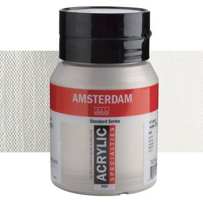 Amsterdam Akrilik Boya 500ml 800 Silver