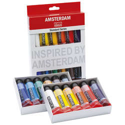 Amsterdam - Amsterdam Akrilik Boya Seti 12x20ml