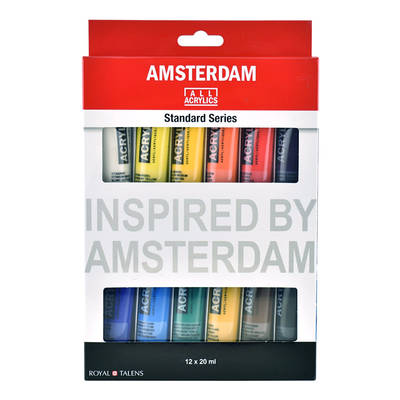 Amsterdam Akrilik Boya Seti 12x20ml