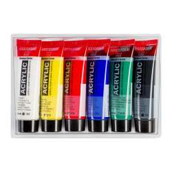 Amsterdam Akrilik Boya Seti Ana Renkler 6x20ml - 3
