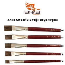 Anka Art - Anka Art Seri 210 Yağlı Boya Fırçası