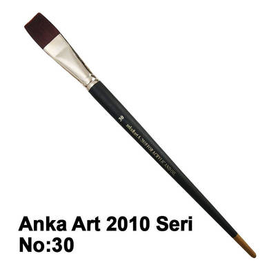 Anka Art Sentetik Düz Kesik Uçlu Fırça 2010 Seri No 30