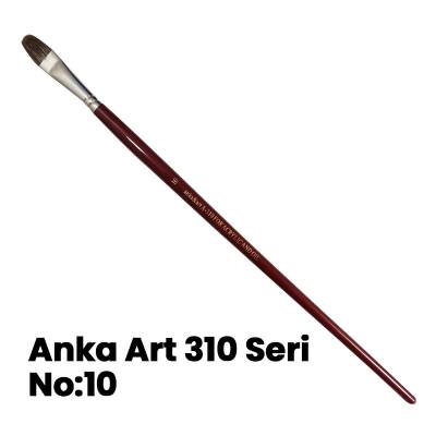 Anka Art 310 Seri Kedi Dili Samur Fırça No 10
