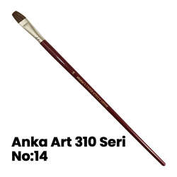 Anka Art - Anka Art 310 Seri Kedi Dili Samur Fırça No 14