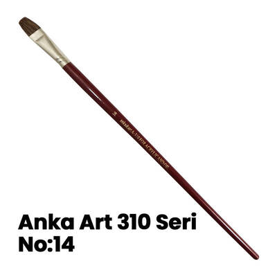 Anka Art 310 Seri Kedi Dili Samur Fırça No 14