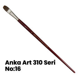 Anka Art - Anka Art 310 Seri Kedi Dili Samur Fırça No 16