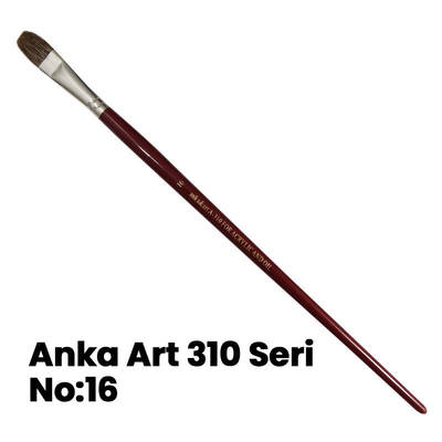 Anka Art 310 Seri Kedi Dili Samur Fırça No 16