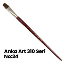 Anka Art - Anka Art 310 Seri Kedi Dili Samur Fırça No:24