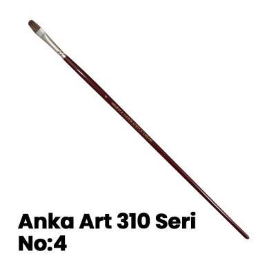 Anka Art 310 Seri Kedi Dili Samur Fırça No 4