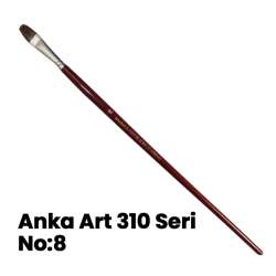 Anka Art - Anka Art 310 Seri Kedi Dili Samur Fırça No 8