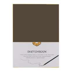 Anka Art - Sketch Book Sert Kapak 120 Sayfa 19x26cm Kahverengi