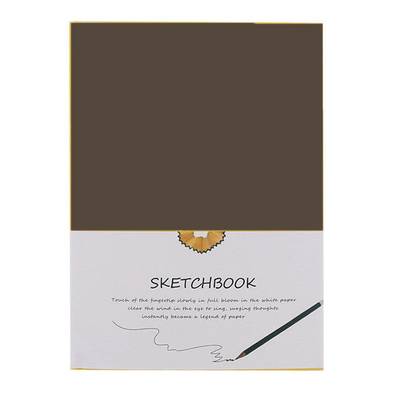 Sketch Book Sert Kapak 120 Sayfa 19x26cm Kahverengi