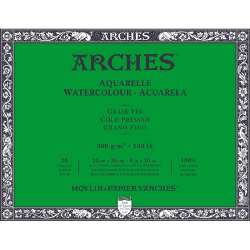 Arches - Arches Sulu Boya Blok Defter Cold Pressed 300g 20 Yaprak 20x26