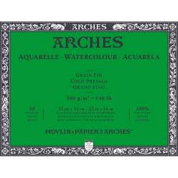 Arches - Arches Sulu Boya Blok Defter Cold Pressed 300g 20 Yaprak 31x41