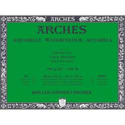 Arches - Arches Sulu Boya Blok Defter Cold Pressed 300g 20 Yaprak 46x61