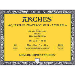 Arches - Arches Sulu Boya Blok Defter Rough 185g 20 Yaprak 23x31