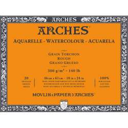 Arches - Arches Sulu Boya Blok Defter Rough 300g 20 Yaprak 46x61