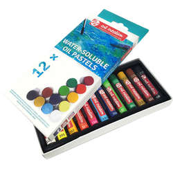 Talens Art Creation Water Soluble Oil Pastel 12li Kod:9112 - 4