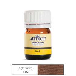 Artdeco - Artdeco Kumaş Boyası 25ml Açık Kahve No:116