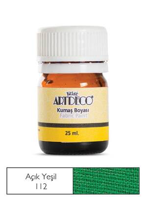 Artdeco Kumaş Boyası 25ml Açık Yeşil No:112