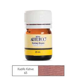 Artdeco - Artdeco Kumaş Boyası 25ml Kadife Kahve No:65