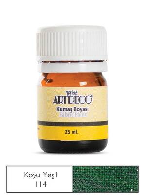 Artdeco Kumaş Boyası 25ml Koyu Yeşil No:114