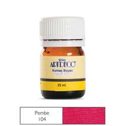 Artdeco - Artdeco Kumaş Boyası 25ml Pembe No:104