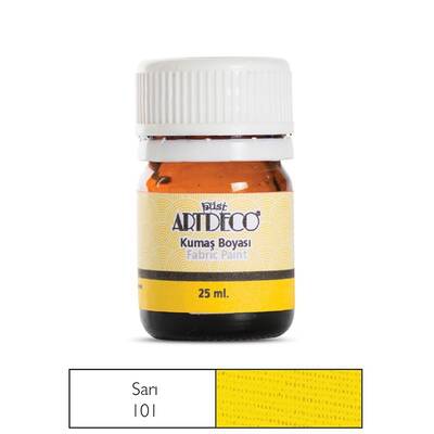 Artdeco Kumaş Boyası 25ml Sarı No:101