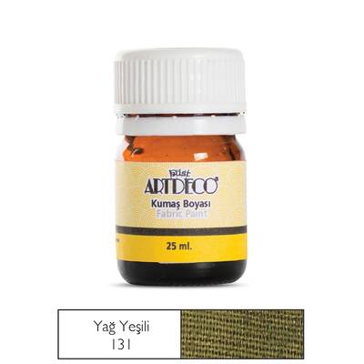 Artdeco Kumaş Boyası 25ml Yağ Yeşili No:131