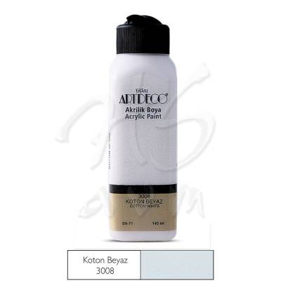 Artdeco Akrilik Boya 140ml 3008 Koton Beyaz