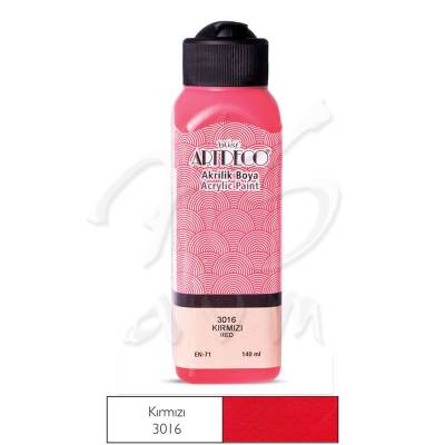 Artdeco Akrilik Boya 140ml 3016 Kırmızı