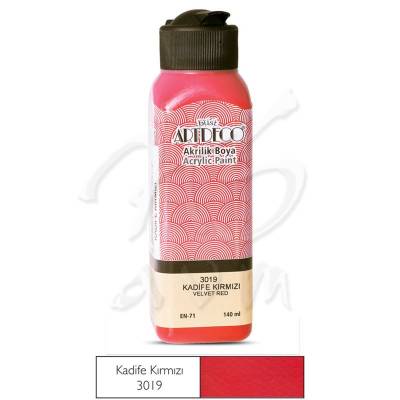 Artdeco Akrilik Boya 140ml 3019 Kadife Kırmızı