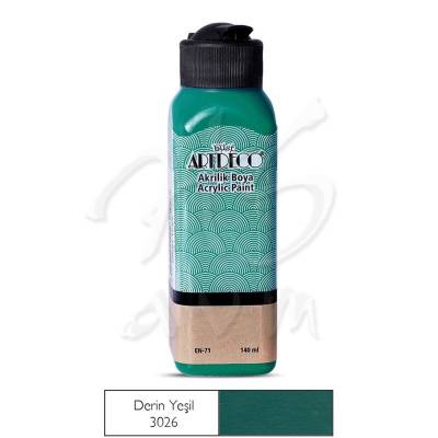 Artdeco Akrilik Boya 140ml 3026 Derin Yeşil